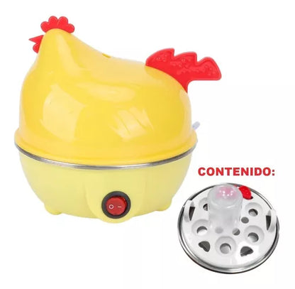Hervidor de huevos gallina para 7 huevos