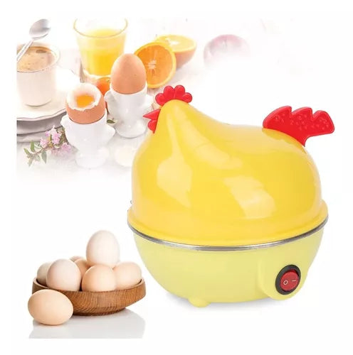 Hervidor de huevos gallina para 7 huevos