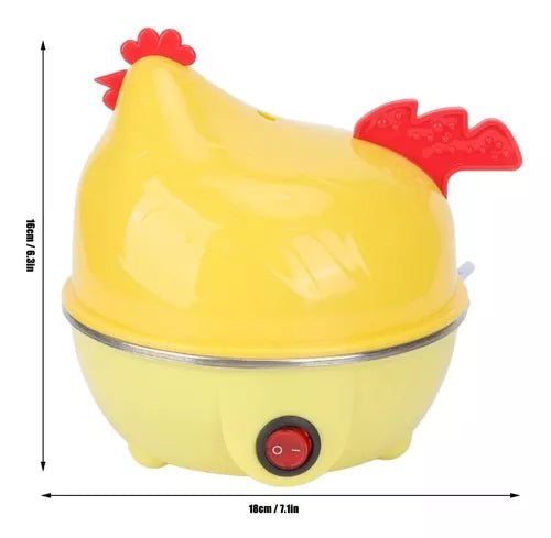 Hervidor de huevos gallina para 7 huevos